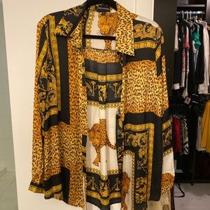 Cheetah Print Chemise